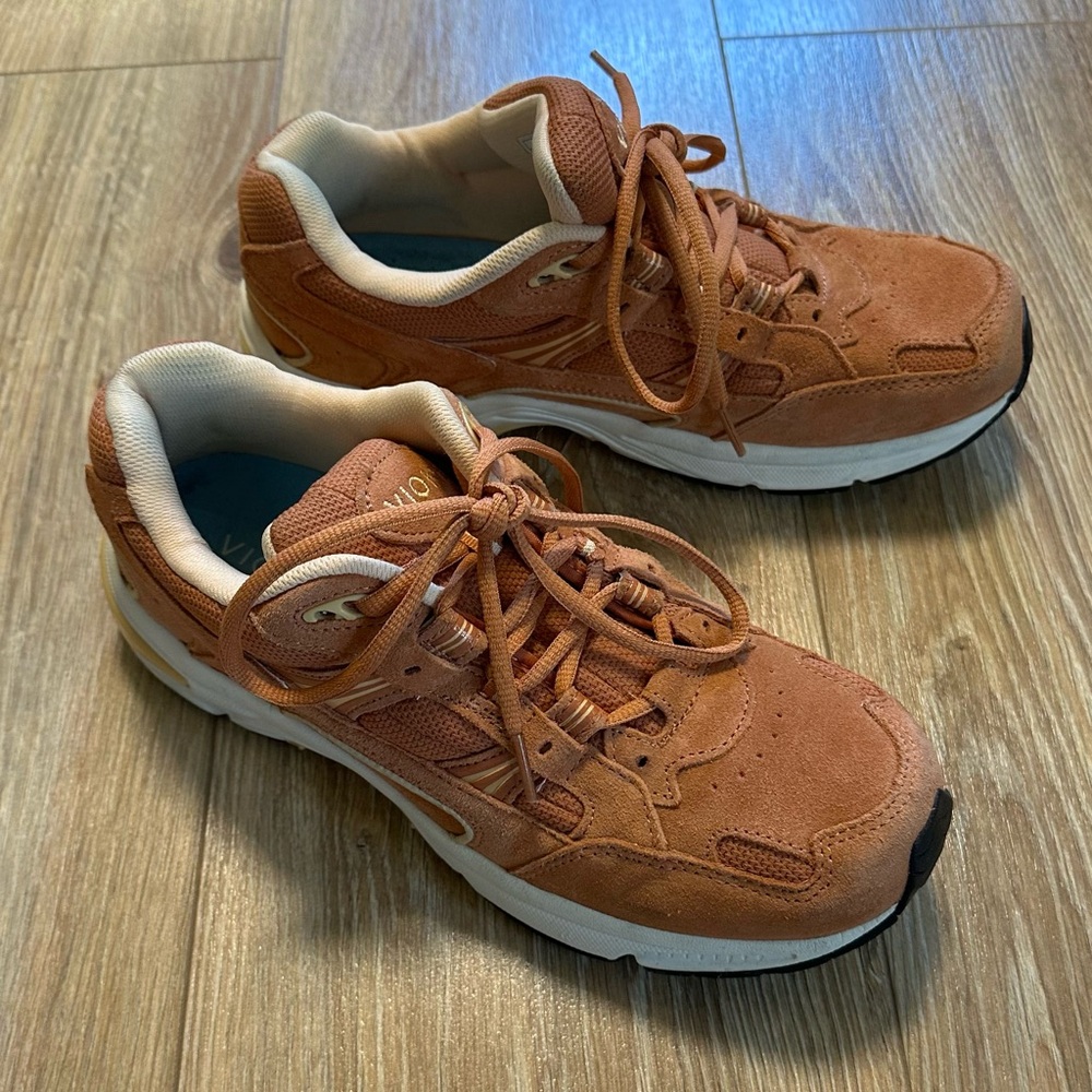 Vionic terracotta Orange Athletic Sneakers walking shoes